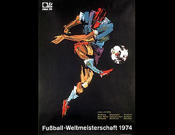 FIFA World Cup 1974 West Germany poster