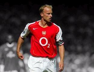 Dennis Bergkamp signed by Arsenal for a British record fee in 1995