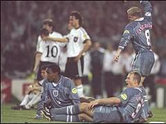 England v Germany Euro 1996