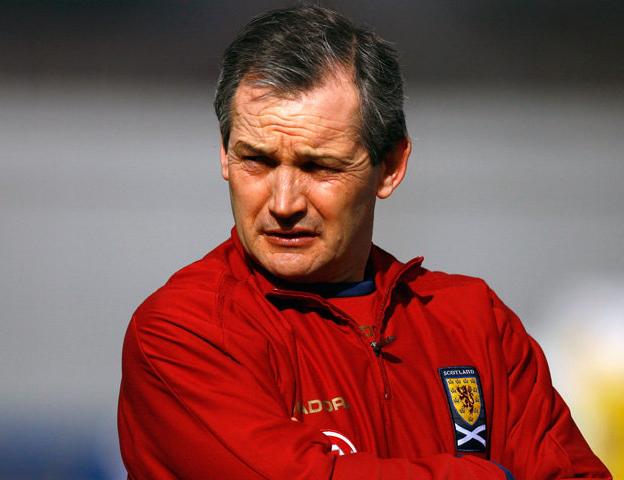 Current Scotland football manager George Burley