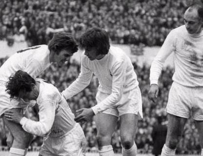 Cyril Knowles, Alan Mullery, Joe Kinnear & Alan Gilzean - 1972 UEFA Cup Final